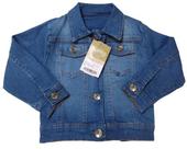 Casaco / Jaqueta Jeans Estonado Luxo Menino Elastano Rf 2766