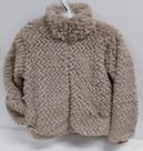 Casaco Jaqueta Pelo Luxo Infantil Menina Inverno Lessa K217
