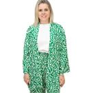 Casaco Kimono Estampado Alongado Tamanho Único Casaco Kimono Estampado Alongado Tamanho Único