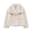 Casaco Longo de Pele Sintética Feminino - Jaqueta de Inverno Quente e Luxuosa 2024 Casaco Longo de Pele Sintética Feminino - Jaqueta de Inverno Quente e Luxuosa 2024
