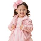 Casaco Luxo Infantil De Bolinhas Macio Cattai