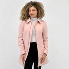 Casaco Malise Médio com Capuz Feminino
