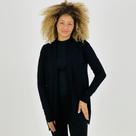 Casaco Malwee Cardigan Alongado em tricot Feminino