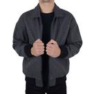 Casaco Masculino Broken Rules Cinza Escuro - 5100