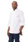 Casaco masculino Chef Works Marrocos branco grande