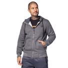Casaco Masculino Gangster Moletom Capuz Casual Cinza