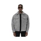 Casaco Masculino Oversize Casual De Camurça Grosso Com Zíper E Bolsos, Jaqueta Solta Estilo High Casaco Masculino Oversize Casual De Camurça Grosso Com Zíper E Bolsos, Jaqueta Solta Estilo High