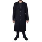 Casaco Masculino Peleteria Cordeiro Sobretudo Lã Cinza Grafite - 370030