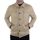 Casaco Masculino Pellini Suede Bege - PL2290