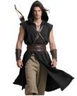 Casaco medieval sem mangas Renaissance Tabard para homens