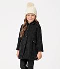 Casaco Menina Infantil Tweed Trick Nick Preto