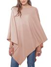Casaco Miss Shorthair Shawl Wrap Poncho de malha macia cáqui