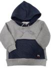 Casaco Moletinho Luxo Menino Capuz Matelasse Lessa Kids 8323