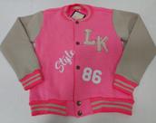 Casaco Moletom Bordado Menina Infantil Lessa Kids Ref 8383