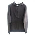 Casaco moletom com capuz preto gg - basic+