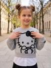 Casaco Moletom Efeito Hello Kitty BW Momi
