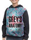 Casaco Moletom Infantil A Anatomia De Grey Grey's Anatomy