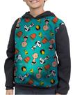 Casaco Moletom Infantil Charlie Brown Snoopy Beagle