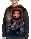 Casaco Moletom Infantil Chuck Boneco Assassino
