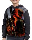 Casaco Moletom Infantil Desenho Filme Deadpool Jogo