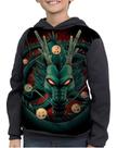 Casaco Moletom Infantil Dragon Ball Shenlong Esferas