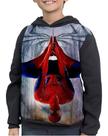 Casaco Moletom Infantil Homem-aranha Spider-man Desenho