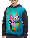 Casaco Moletom Infantil Hora De Aventura Adventure Time