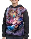 Casaco Moletom Infantil Inosuke Demon Slayer