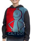 Casaco Moletom Infantil Meeseeks Rick And Morty Can Do