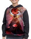 Casaco Moletom Infantil Naruto Akatsuki Obito Uchiha Tobi