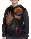 Casaco Moletom Infantil Naruto Akatsuki Pain Nagato