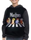 Casaco Moletom Infantil Os Mestres The Masters Anime