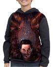 Casaco Moletom Infantil Psicocélico Lucifer Morningstar