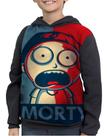 Casaco Moletom Infantil Rick And Morty Morty Smith