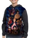 Casaco Moletom Infantil Stranger Things Série Desenho