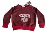 Casaco Moleton infantil 2 anos vinho
