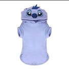 Casaco Monstrix Azul para cachorro e gato quentinho - Tamanho Medio