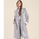 Casaco Overcoat Lulu Lua Lua Premium Cinza