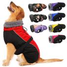 Casaco para cães iEcoII Extra Warm Refletivo Ajustável Roxo de Inverno Casaco para cães iEcoII Extra Warm Refletivo Ajustável Roxo de Inverno