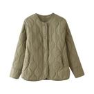 Casaco Parka Feminino Leve e Quente - Acolchoado, Ajuste Solto - Outono/Inverno Casaco Parka Feminino Leve e Quente - Acolchoado, Ajuste Solto - Outono/Inverno