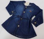 Casaco / Parka Jeans Infantil Menina 1 2 3 4 Katita 23124