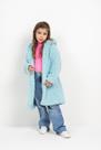 Casaco Pelo Luxo Menina Capuz Inverno Enxoval Lessa Ref 8503