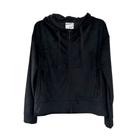Casaco plush fem w26v101 b+ preto m