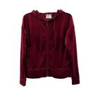 Casaco plush fem w26v101 b+ vinho p