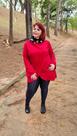 Casaco Plush Vermelho