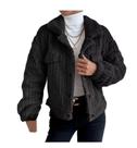 Casaco SANMU Plush Lapel Comfortable Leisure Jacket