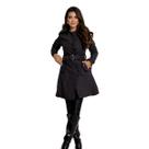 Casaco Sobretudo Elegante Detalhe Bolso Trench Coat Forrado Casaco Sobretudo Elegante Detalhe Bolso Trench Coat Forrado
