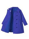 Casaco SOLY HUX para meninas forrado de pelúcia azul royal 7Y