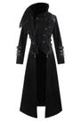 Casaco Steampunk medieval masculino Costume Dark Paradise
