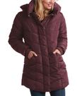 Casaco Steve Madden Long para mulheres Merlot 1X